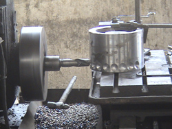 Briquette making machine roller